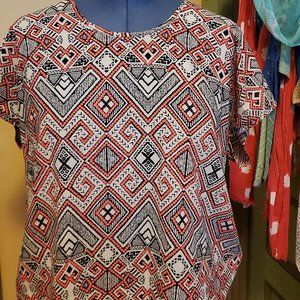 Neon Geometric Top